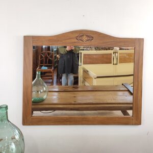 espejo madera antiguo
